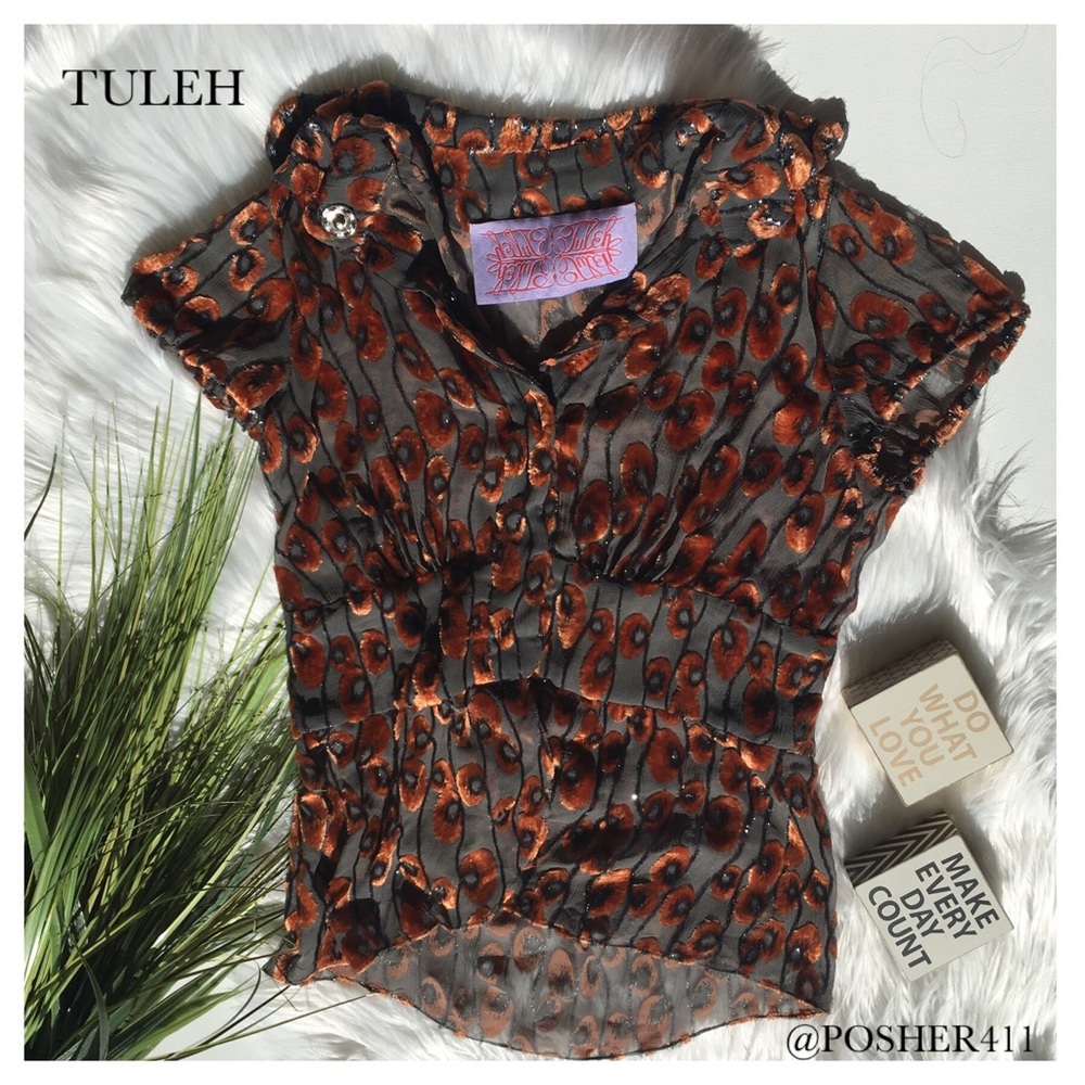 TULEH SHEER TOP